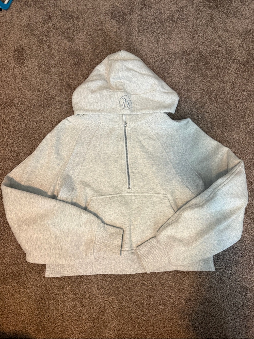 Lululemon Oversized Half Zip Scuba Hoodie